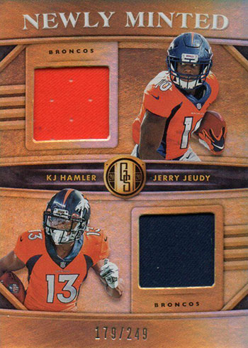 2020 Panini Gold Standard Football 1st Off The Line 2-Box Random