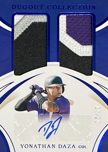 2020 Immaculate Collection Flannel Sigs #FLS-EF Estevan Florial