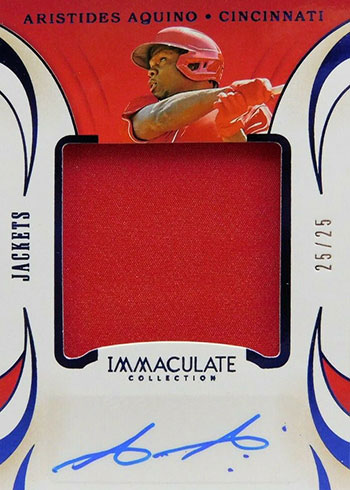 2022 PANIINI IMMACULATE JESUS LUZARDO 01/25 JERSEY at 's