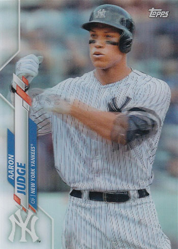 2020 Topps 3D Baseball Variations Aaron Judge