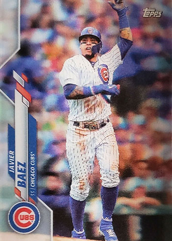 TOPPS 2020 JAVIER BAEZ #300 SS CHICAGO CUBS BASEBALL CARD