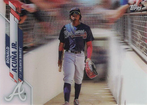 2020 Topps 3D Baseball Variations Ronald Acuna Jr.