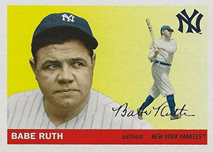 2020 Topps Archives Baseball Variations Babe Ruth