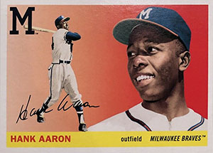 2020 Topps Archives Baseball Variations Hank Aaron