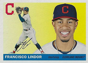 2020 Topps Archives Baseball Variations Francisco Lindor