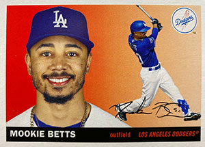 2020 Topps Archives Variations Mookie Betts