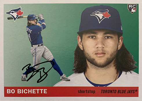 2020 Topps Archives Baseball Variations Bo Bichette