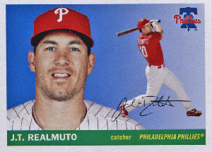 2020 Topps Archives Baseball Variations JT Realmuto