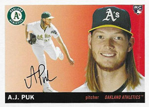 2020 Topps Archives Baseball Variations AJ Puk