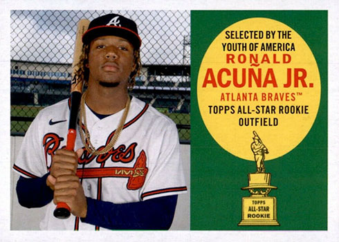 2020 Topps Archives Baseball 1960 All-Star Rookies Ronald Acuna Jr