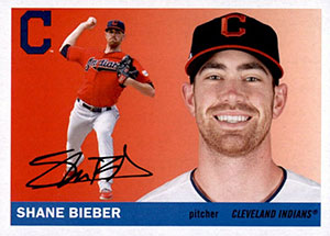  2021 Topps Heritage #47 Shane Bieber NM-MT Cleveland Indians  Baseball : Collectibles & Fine Art