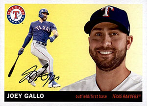  2020 Topps Big League Baseball Star Caricature Reproductions  #SC-JG Joey Gallo Texas Rangers Official MLB BL Trading Card : Collectibles  & Fine Art