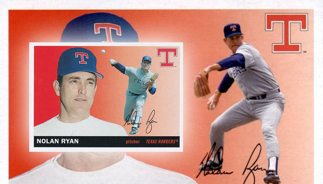 Nolan Ryan signed Texas Rangers Away Jersey-w/4 inscriptions