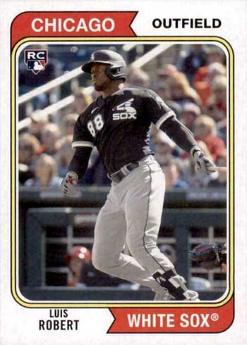 2020 TOPPS GALLERY IMPRESSIONISTS LUIS ROBERT RC CHICAGO WHITE SOX