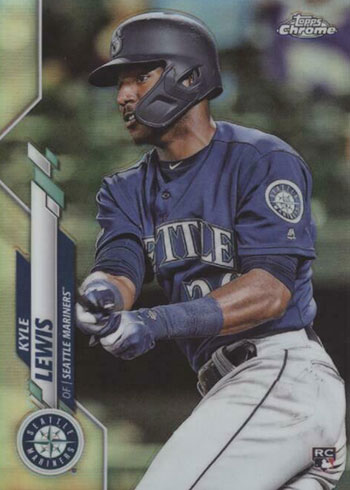 2020 topps chrome kyle lewis RC Values - MAVIN