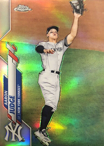 2020 Topps Chrome Baseball Variations Aaron Judge