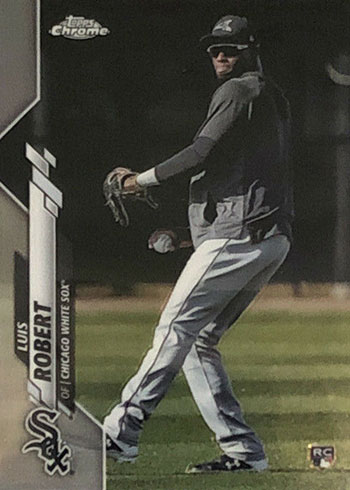 Luis Robert Rookie 2018 Bowman Chrome Scouts Top 100 #BTP-29 White Sox –