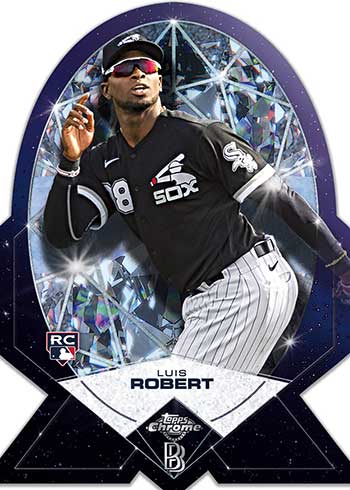 2020 Topps Chrome Ben Baller Edition Baseball Ben's Diamond Die Cuts Luis Robert