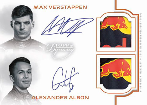 2020 Topps Formula 1 Dynasty Dual Patch Autograph