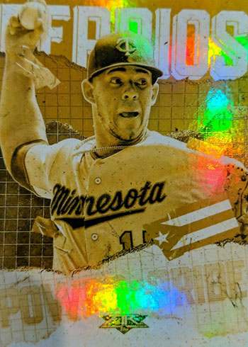 2020 Topps Fire Baseball Power and Pride Gold Minted Jose Berrios