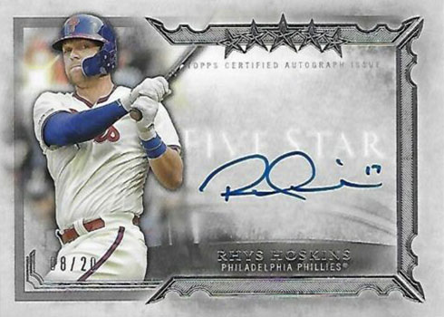 Nick Senzel 2020 Topps Five Star Autographs Baseball Card #FSA-NS- #1 of  25!