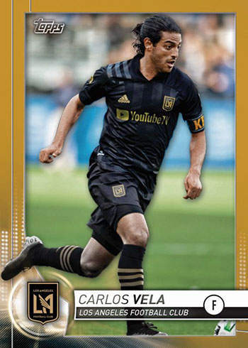 2020 Topps MLS Soccer Gold