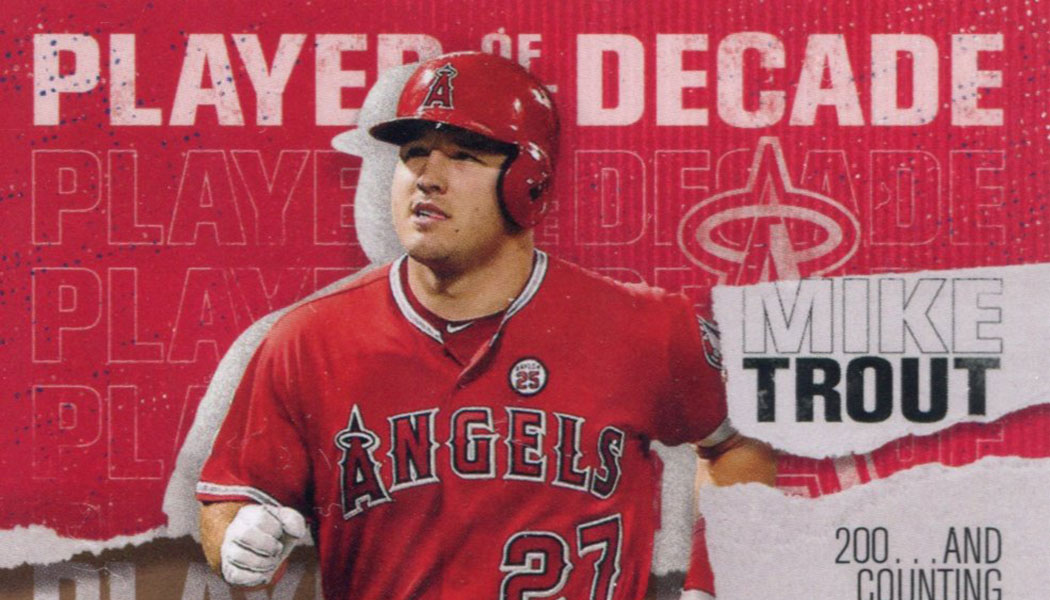 Mike Trout FROM 2022 Throwback Thursday Set 40 1991 Terminator 2 #118