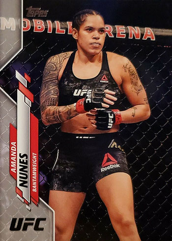 Mixed Martial Arts Trading Card 2020 Topps UFC MMA #3 Megan Anderson Featherweight Official Ultimate Fighting Championship
