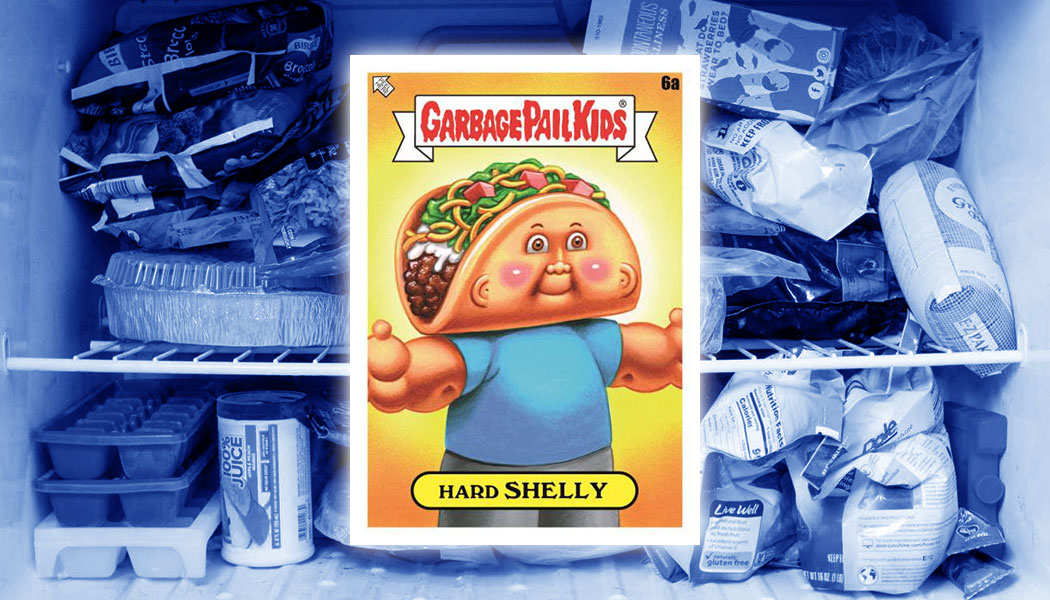 2021 Garbage Pail Kids Food Fight Base Booger Green #100a IRRITABLE LOWELL 