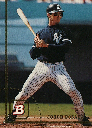  1998 Score Baseball Card #232 Jorge Posada : Collectibles &  Fine Art