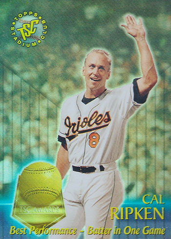 Cal Ripken Jr.'s 2,131 Consecutive Games Record on Baseball Cards