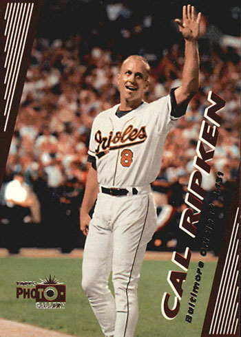 Cal Ripken Jr.'s 2,131 Consecutive Games Record on Baseball Cards