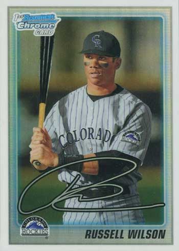 Russell Wilson Baseball Card Price Guide – Sports Card Investor