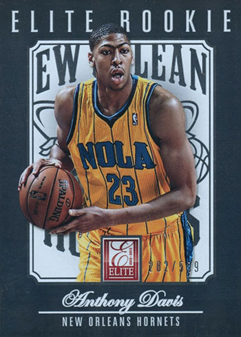 2012-13 Elite Anthony Davis Rookie Card