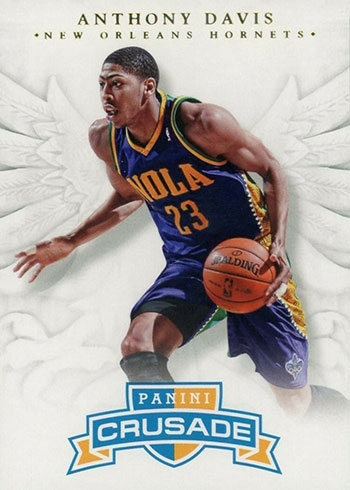 2012-13 Panini Crusade Anthony Davis Rookie Card