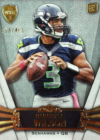 Russell Wilson Rookie Card Rankings and What's the Most Valuable