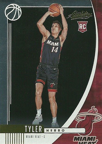 2019-20 Absolute Memorabilia Tyler Herro Rookie Card