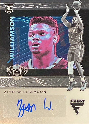 2019-20 Panini Chronicles Zion Williamson Breakdown and Gallery