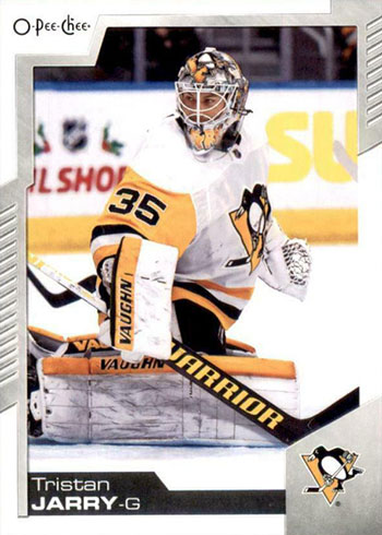 2022-23 O-Pee-Chee - Playing Cards #9-CLUBS - Tristan Jarry