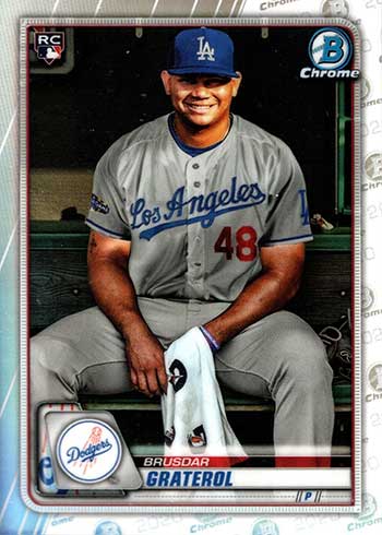 2018 Bowman Chrome Bcp218 Brusdar Graterol Signed Card Psa 