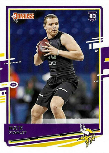 : 2020 Panini Donruss Football #350 Ben DiNucci Rookie Card -  Rated Rookie : Everything Else