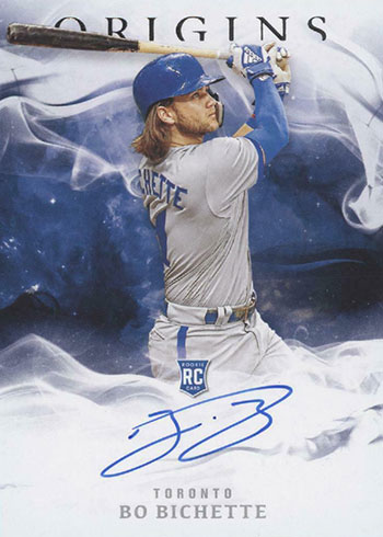 2020 Panini Chronicles Baseball Origins Signatures Bo Bichette