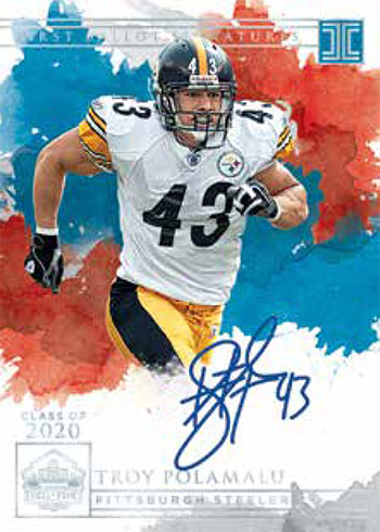 Panini - Impeccable Football - Masterstrokes - Brian Urlacher Autographed  Card 2020