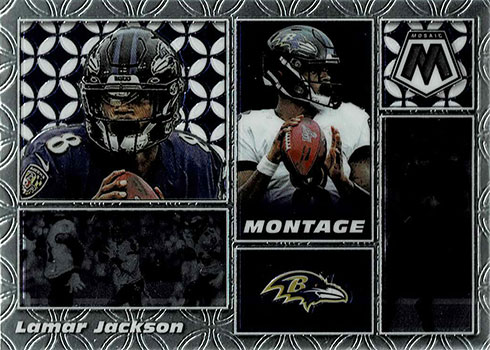 : 2020 Mosaic Football Mosaic Reactive Gold Prizm #39