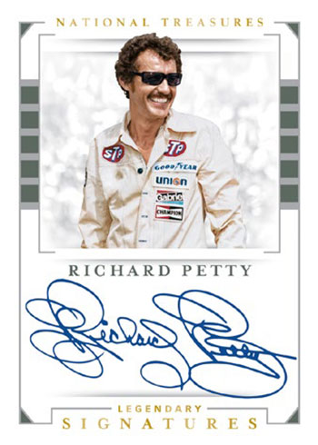 2020 Panini National Treasures Racing Legendary Signatures