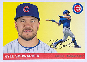  2018 Topps #225 Kyle Schwarber Cubs Baseball : Collectibles &  Fine Art