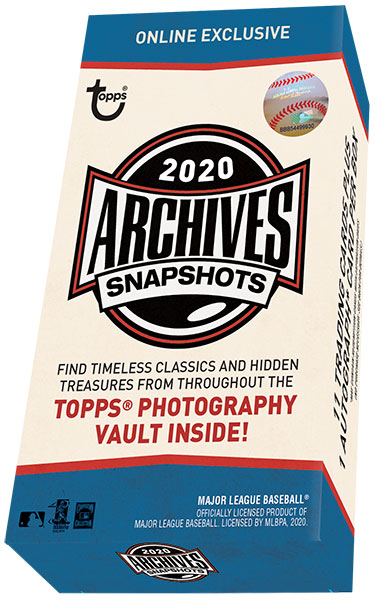 2020 Topps Archives Baseball Checklist, Set Info, Boxes