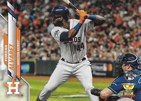 2020 Topps Baseball Retail Factory Set Rookie Variations Yordan Alvarez