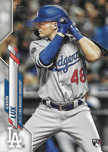 2020 Topps GAVIN LUX RC Refractor 35th Anniversary #85TC-5 LA Dodgers *GT10