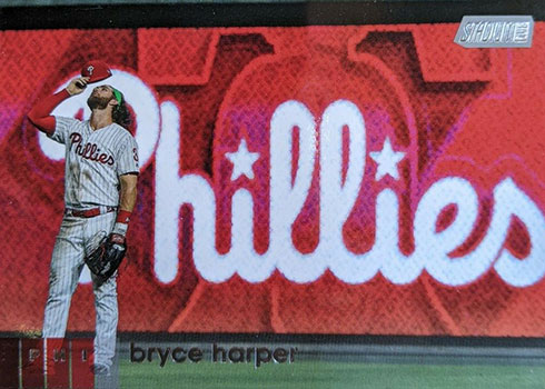 2020 Stadium Club Baseball #30 Bryce Harper Philadelphia Phillies Official  MLB Trading Card produced by Topps Company